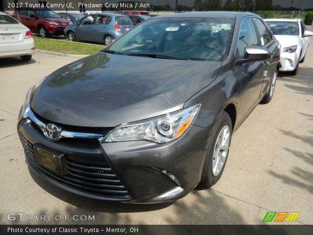 2017 Toyota Camry LE in Predawn Gray Mica