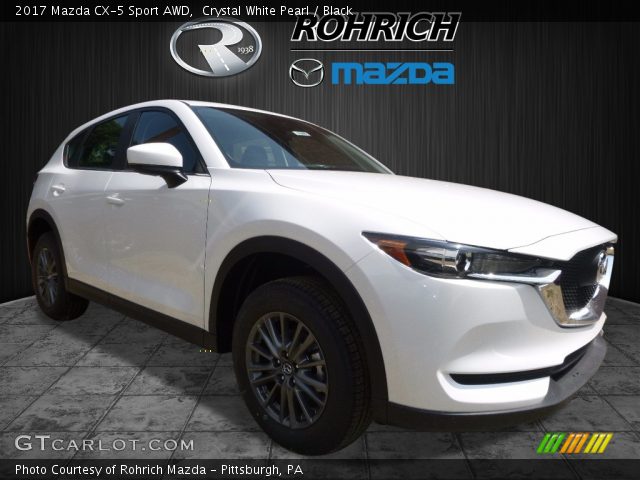 2017 Mazda CX-5 Sport AWD in Crystal White Pearl