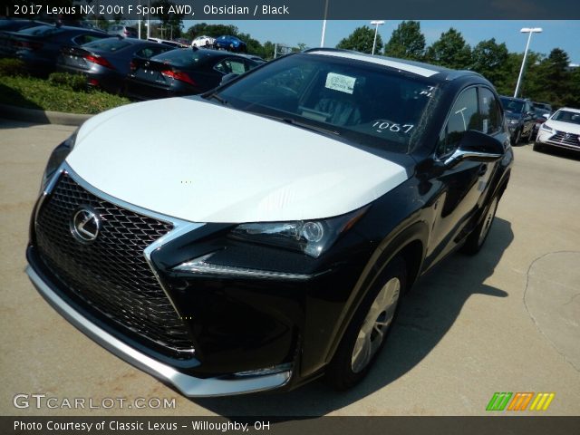 2017 Lexus NX 200t F Sport AWD in Obsidian