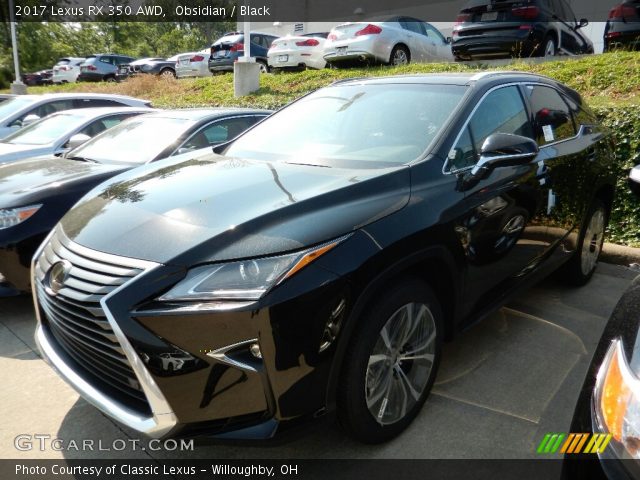2017 Lexus RX 350 AWD in Obsidian