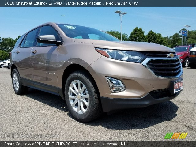 2018 Chevrolet Equinox LS AWD in Sandy Ridge Metallic