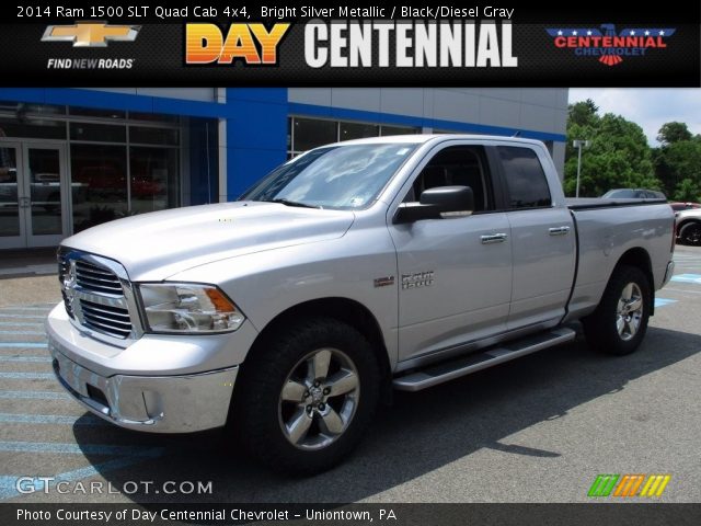 2014 Ram 1500 SLT Quad Cab 4x4 in Bright Silver Metallic