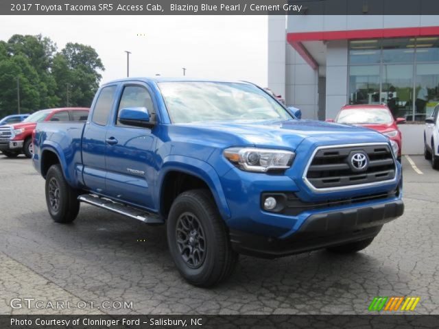 2017 Toyota Tacoma SR5 Access Cab in Blazing Blue Pearl