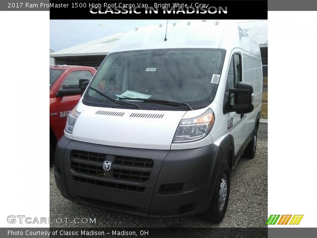 2017 Ram ProMaster 1500 High Roof Cargo Van in Bright White