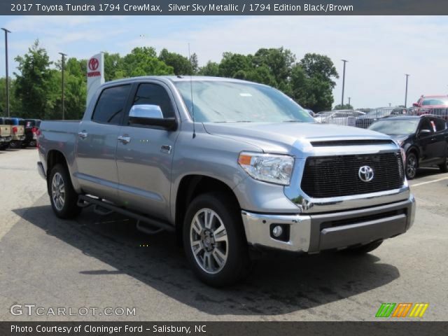 2017 Toyota Tundra 1794 CrewMax in Silver Sky Metallic