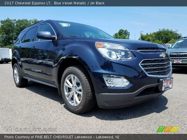 2017 Chevrolet Equinox LT in Blue Velvet Metallic