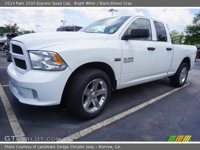 2014 Ram 1500 Express Quad Cab in Bright White