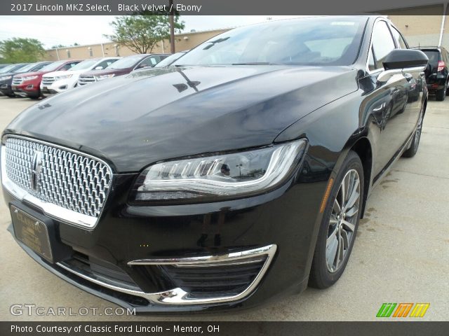 2017 Lincoln MKZ Select in Black Velvet