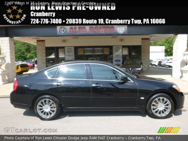2007 Infiniti M 35x Sedan in Black Obsidian