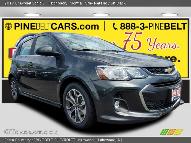 2017 Chevrolet Sonic LT Hatchback in Nightfall Gray Metallic