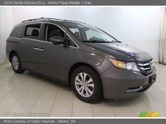 2016 Honda Odyssey EX-L in Smoky Topaz Metallic