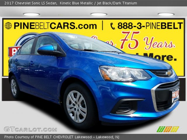 2017 Chevrolet Sonic LS Sedan in Kinetic Blue Metallic
