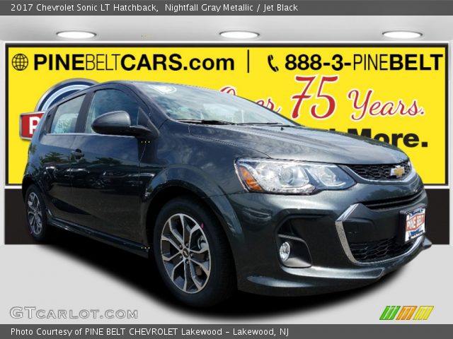 2017 Chevrolet Sonic LT Hatchback in Nightfall Gray Metallic