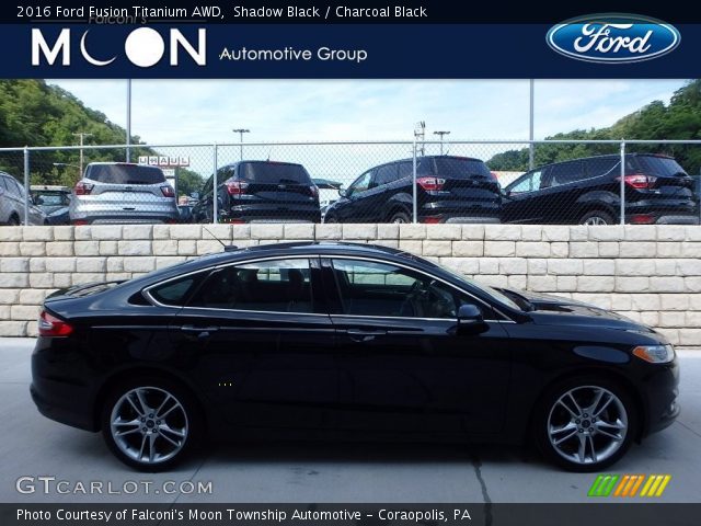 2016 Ford Fusion Titanium AWD in Shadow Black