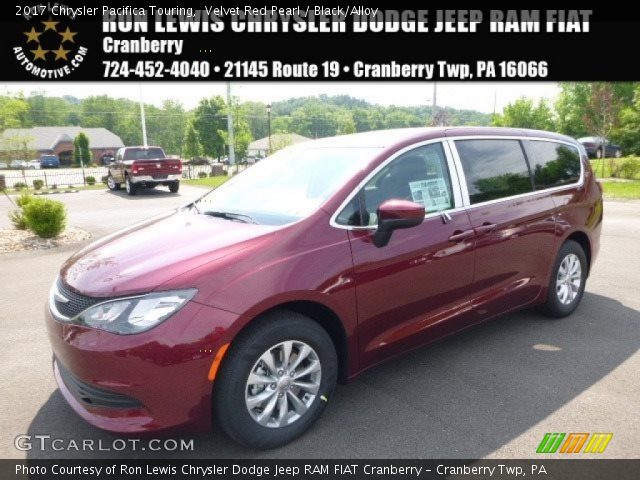 2017 Chrysler Pacifica Touring in Velvet Red Pearl