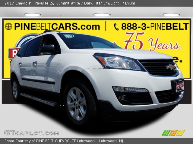 2017 Chevrolet Traverse LS in Summit White