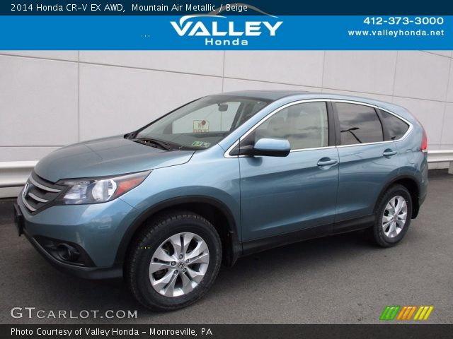 2014 Honda CR-V EX AWD in Mountain Air Metallic