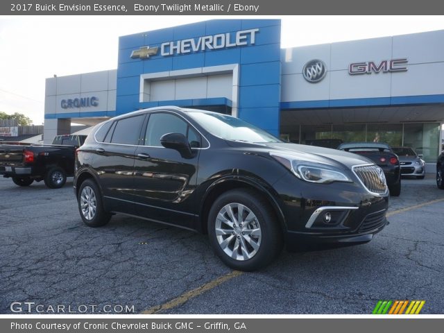 2017 Buick Envision Essence in Ebony Twilight Metallic