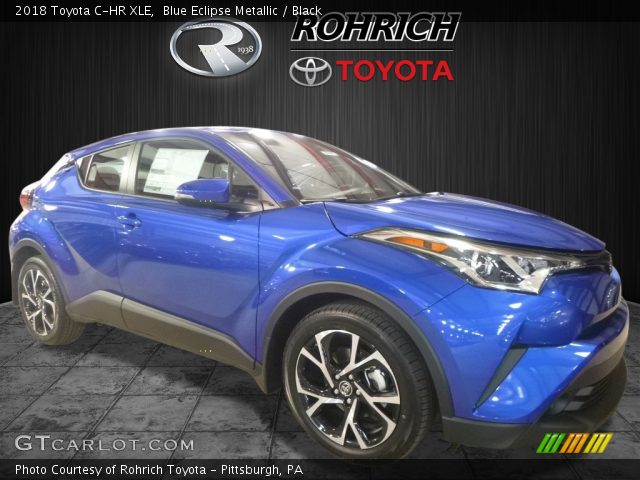 2018 Toyota C-HR XLE in Blue Eclipse Metallic