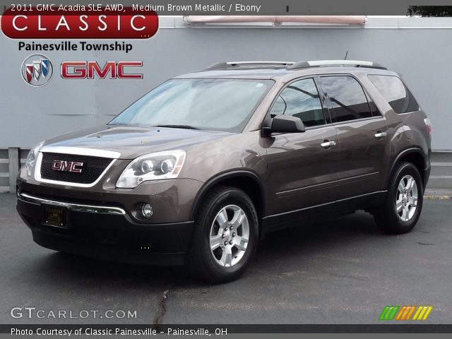 2011 GMC Acadia SLE AWD in Medium Brown Metallic