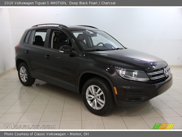 2016 Volkswagen Tiguan S 4MOTION in Deep Black Pearl
