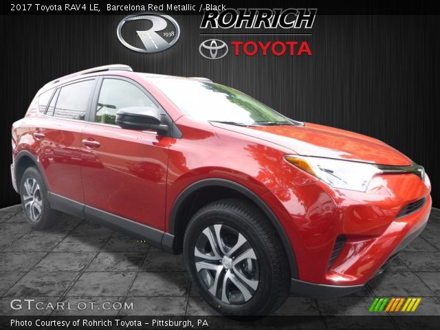 2017 Toyota RAV4 LE in Barcelona Red Metallic
