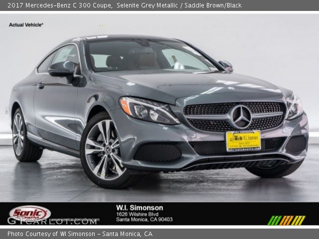2017 Mercedes-Benz C 300 Coupe in Selenite Grey Metallic
