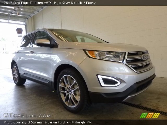 2017 Ford Edge Titanium AWD in Ingot Silver Metallic