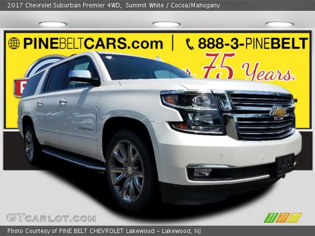 2017 Chevrolet Suburban Premier 4WD in Summit White