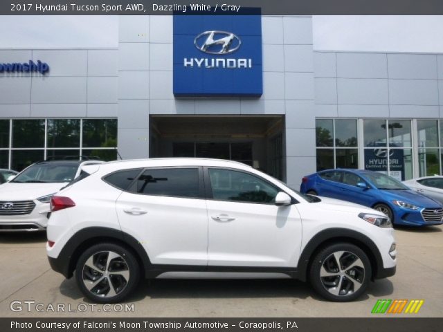 2017 Hyundai Tucson Sport AWD in Dazzling White