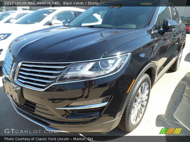 2017 Lincoln MKC Reserve AWD in Black Velvet