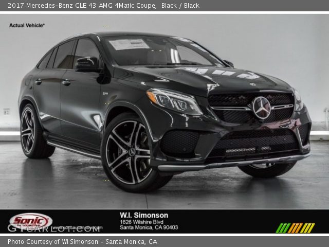 2017 Mercedes-Benz GLE 43 AMG 4Matic Coupe in Black
