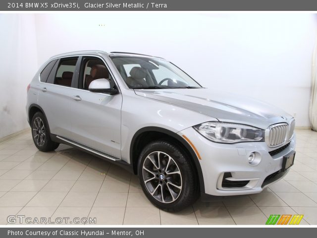 2014 BMW X5 xDrive35i in Glacier Silver Metallic