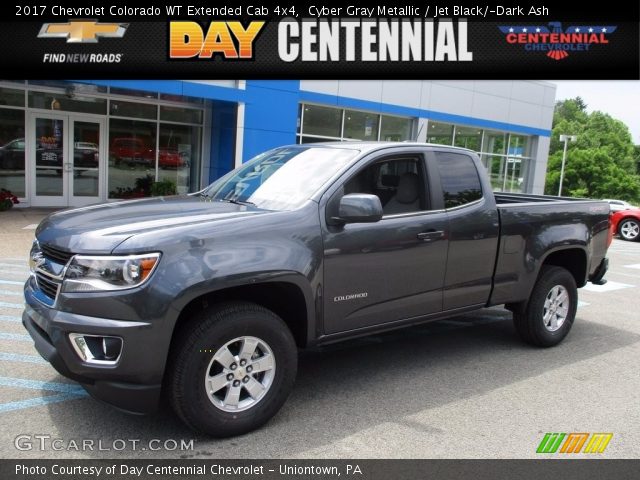 2017 Chevrolet Colorado WT Extended Cab 4x4 in Cyber Gray Metallic