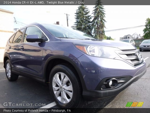 2014 Honda CR-V EX-L AWD in Twilight Blue Metallic