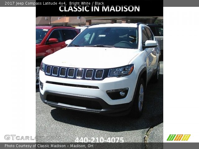 2017 Jeep Compass Latitude 4x4 in Bright White