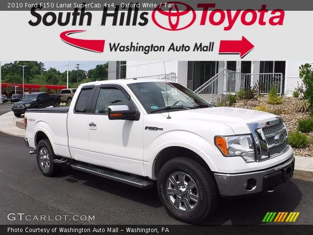 2010 Ford F150 Lariat SuperCab 4x4 in Oxford White
