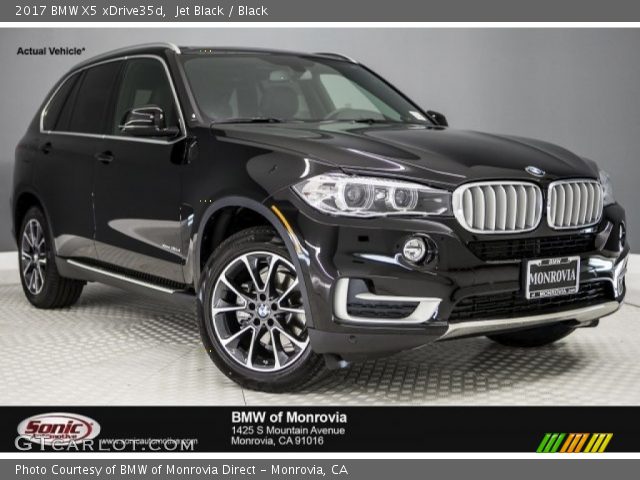 2017 BMW X5 xDrive35d in Jet Black