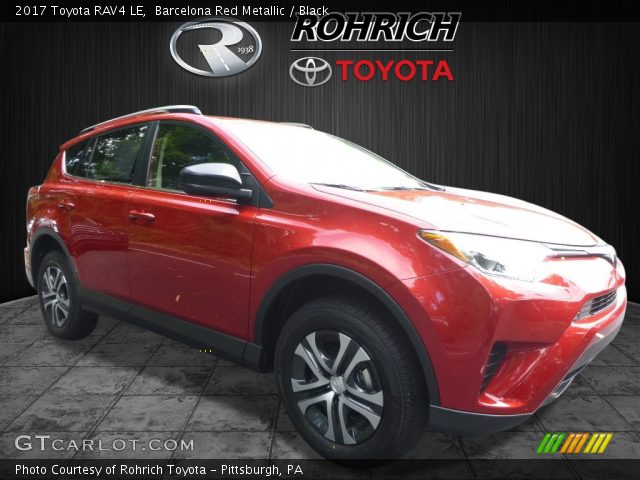 2017 Toyota RAV4 LE in Barcelona Red Metallic