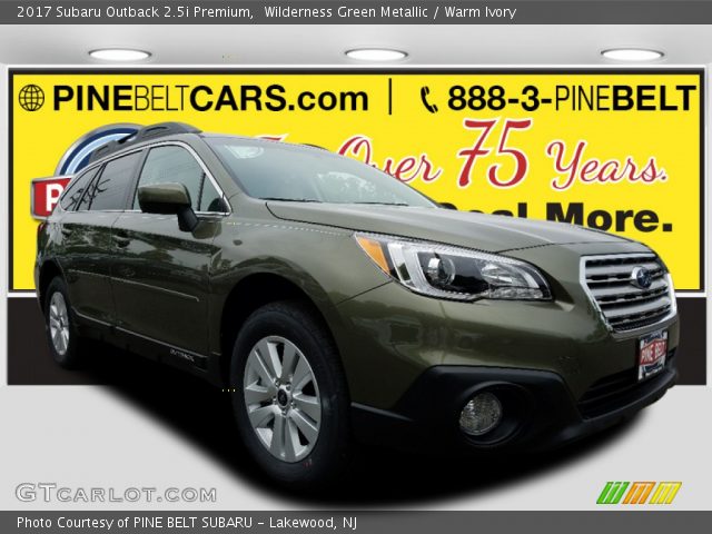 2017 Subaru Outback 2.5i Premium in Wilderness Green Metallic