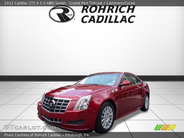 2012 Cadillac CTS 4 3.0 AWD Sedan in Crystal Red Tintcoat