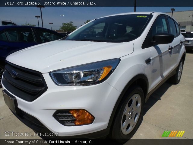2017 Ford Escape S in Oxford White