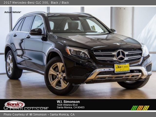 2017 Mercedes-Benz GLC 300 in Black