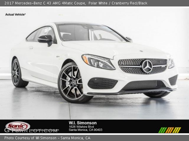 2017 Mercedes-Benz C 43 AMG 4Matic Coupe in Polar White