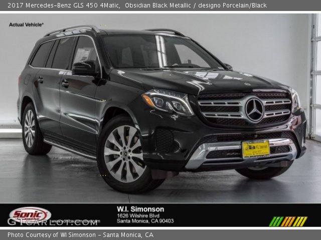 2017 Mercedes-Benz GLS 450 4Matic in Obsidian Black Metallic