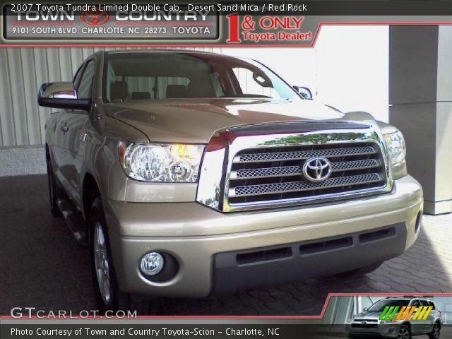 2007 Toyota Tundra Limited Double Cab in Desert Sand Mica