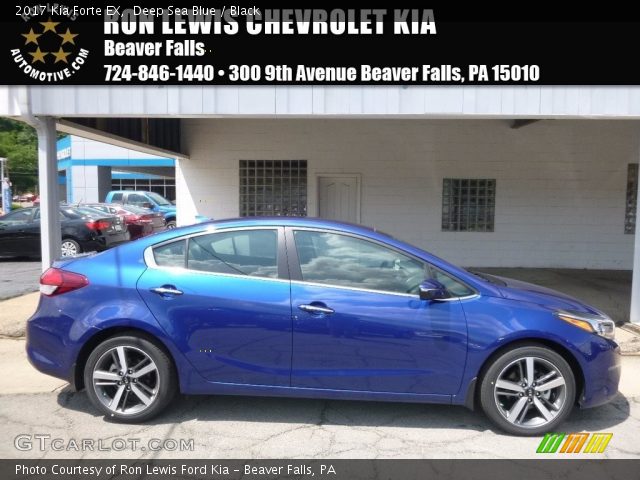 2017 Kia Forte EX in Deep Sea Blue