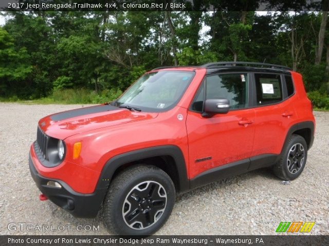 2017 Jeep Renegade Trailhawk 4x4 in Colorado Red