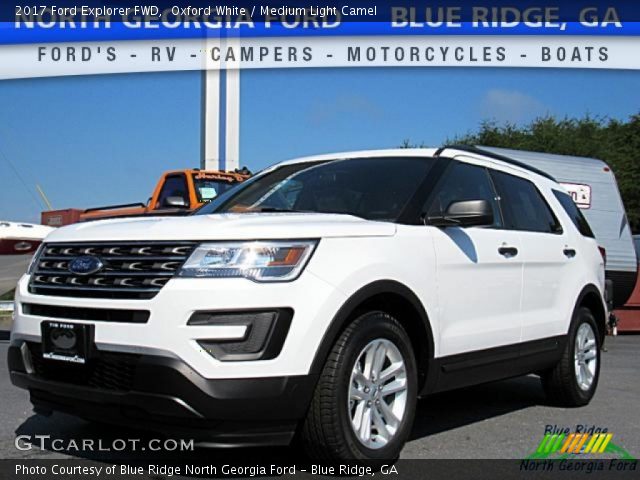 2017 Ford Explorer FWD in Oxford White