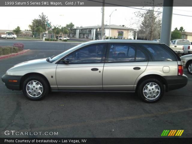 1999 Saturn S Series SW1 Wagon in Gold